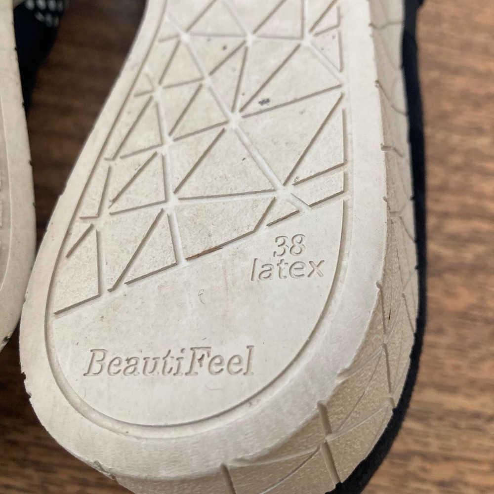 Beautifeel Dafni Black 3D Pebbles Women's Sneaker size 7 - Picture 6 of 7